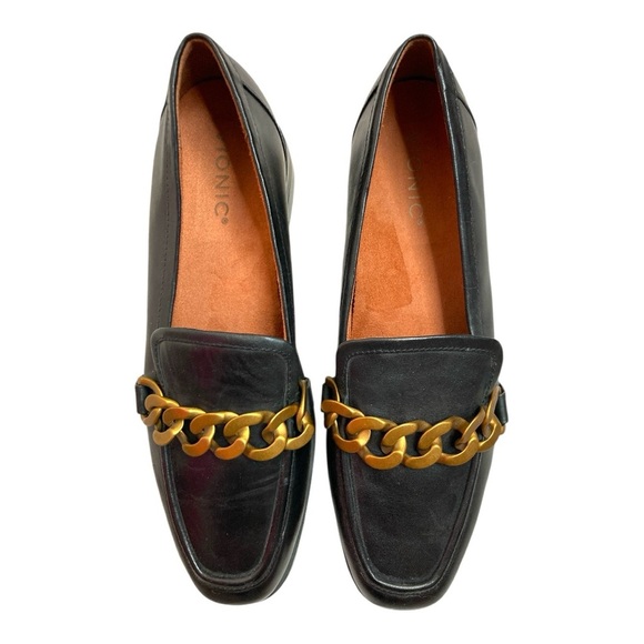 Vionic Mizelle Women's Leather Slip On Loafers - Picture 3 of 13